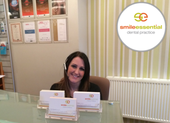 A photo of Adele our receptionist at our leicester dental practice
