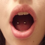 tooth jewels and mouth piercings